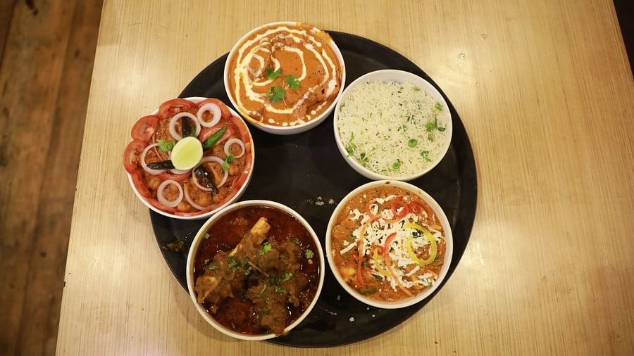 assorted dishes