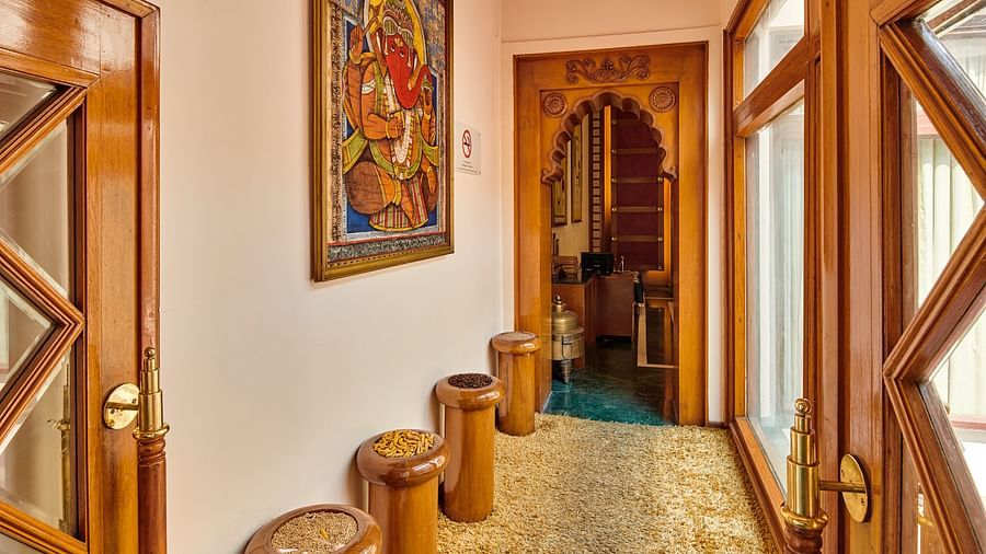 Restaurant entrance
