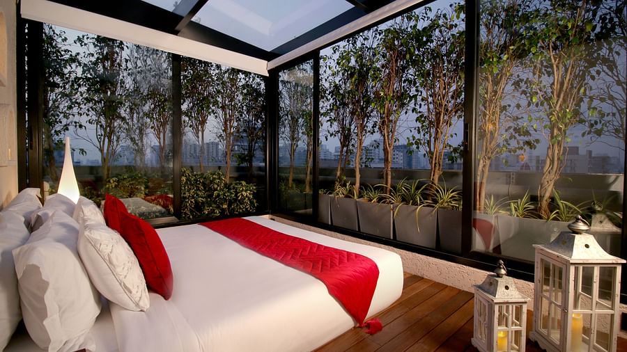 Elegant and stylish room at Night Under the Sky