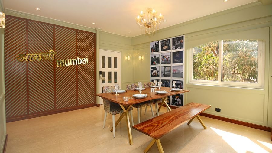 dining area at theory9