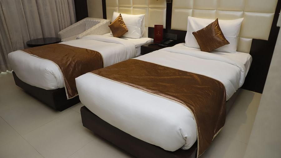 Udman By Ferns N Petals Chattarpur - deluxe room with premium bed and room amenities1