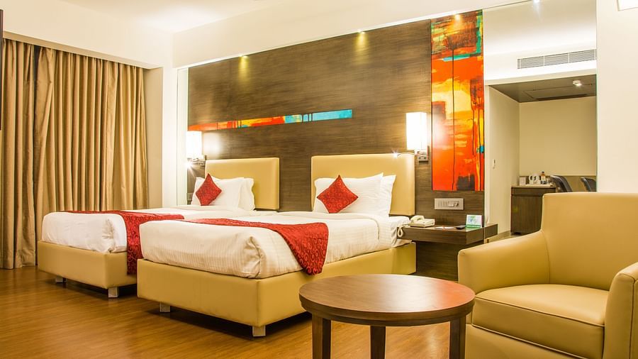 comfort room at V Hotel - Srinagar Vishakhapatnam 4
