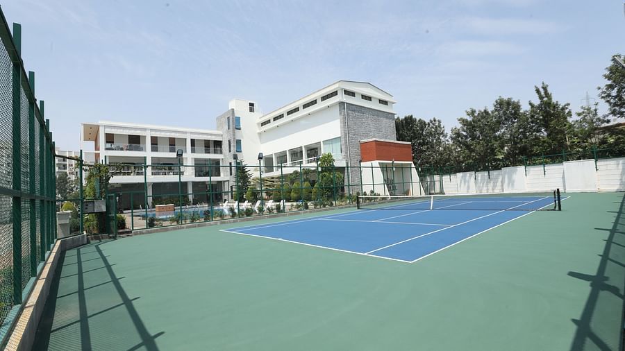 Synthetic Tennis Court