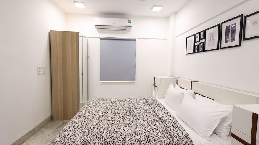 Bedroom of room 401 at Wabi-Sabi Juhu 13