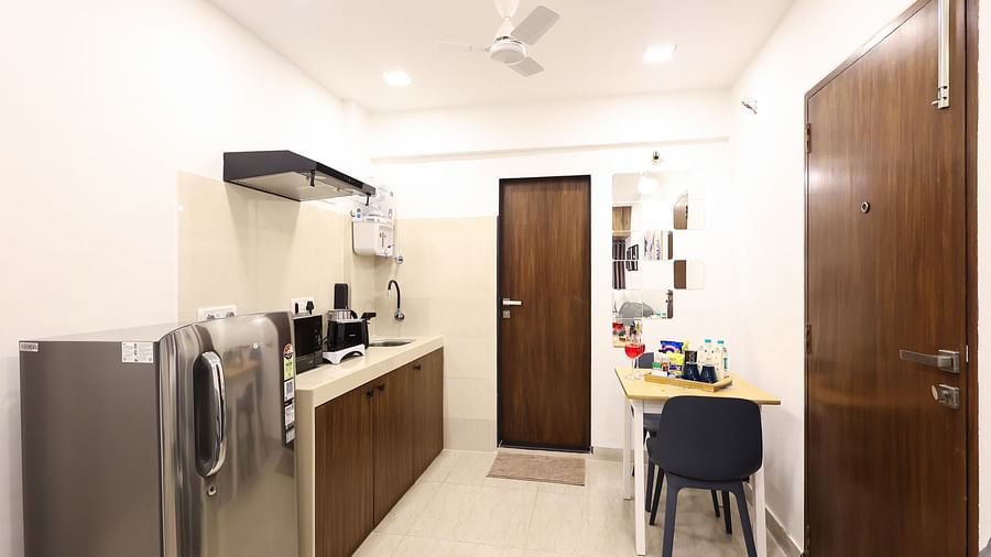 Kitchen of room 402 3001 5001 at Wabi-Sabi Juhu 8