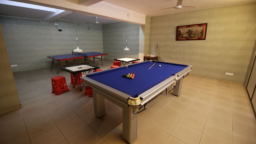 indoor games offered at the play zone - Zara's Resort