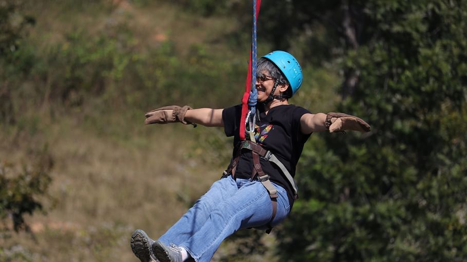 LETS Camp Skandagiri Zipline 01