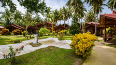 lawn at Silver Sand Beach Resort