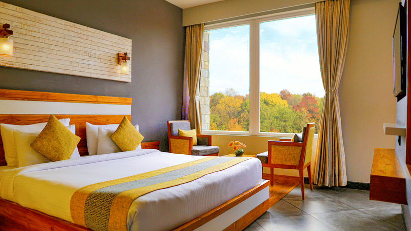 Pool Side Suite- The Golden tusk, jim corbett