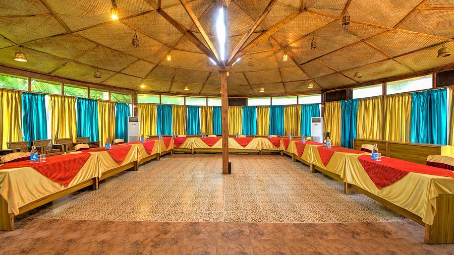 The Green Aura - our banquet hall in Port Blair