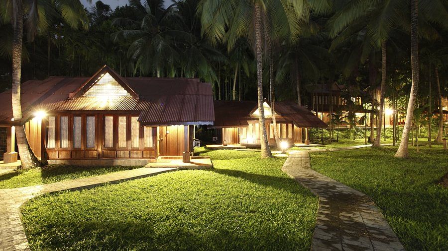 Andaman Cottage Exterior Night View