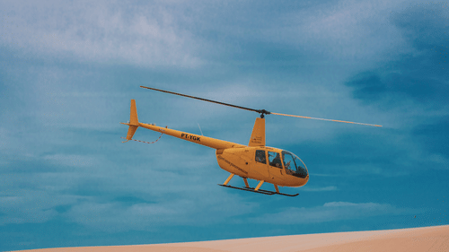 Juhu helicopter ride 