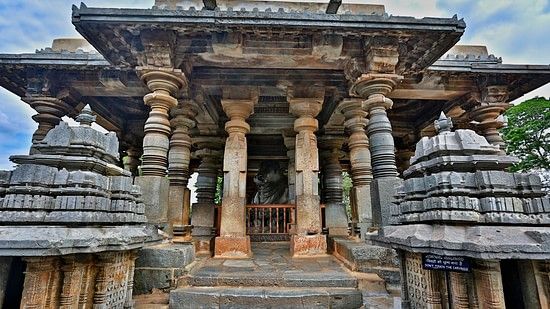 a temple near Chikmagalur