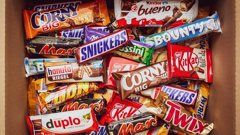 chocolates and snacks