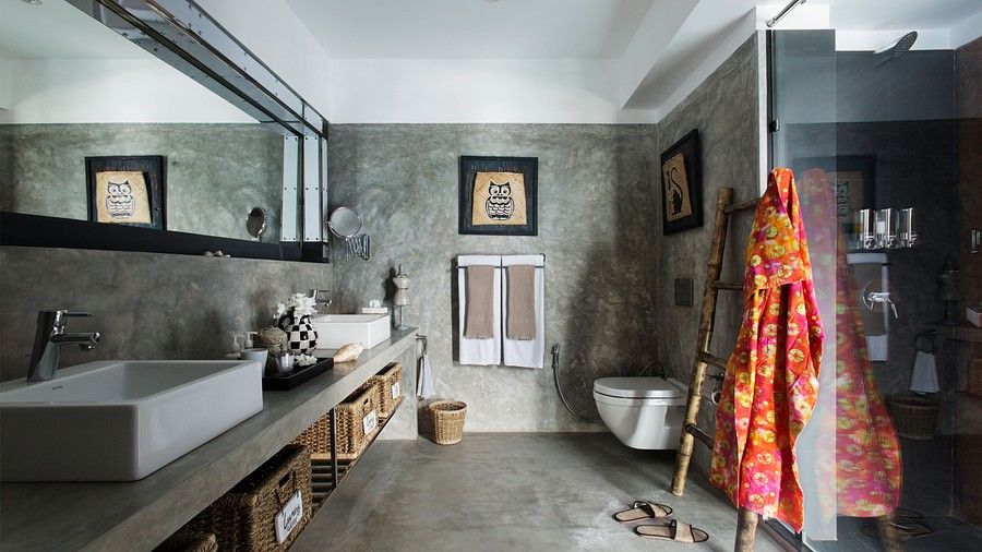 bathroom of OTP Signature Two Bedroom Suites at our hotel in Galle