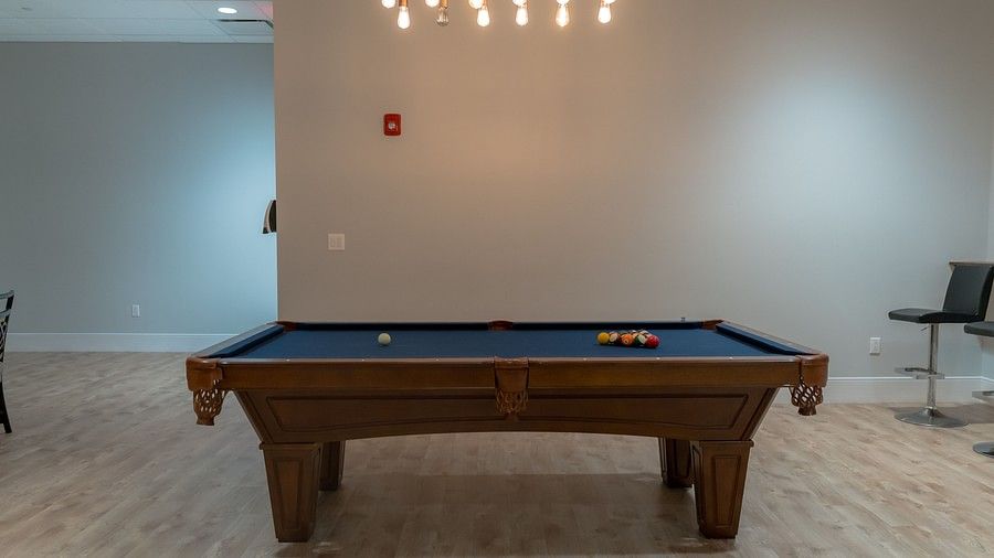 a pool table at YO1 Longevity & Health Resorts, Catskills
