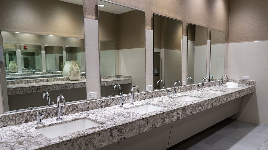 a restroom at YO1 Longevity & Health Resorts, Catskills