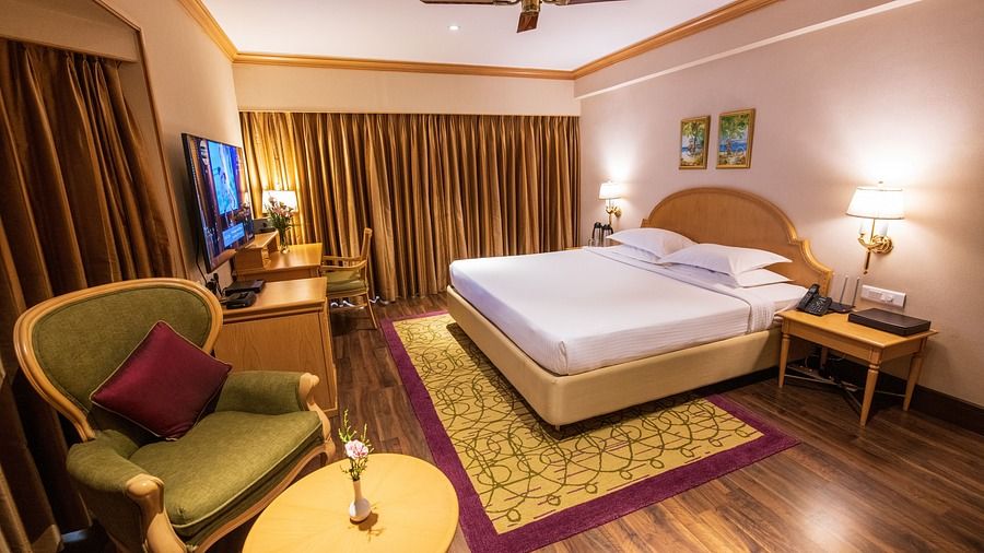 bedroom at the Suites in Kodaikanal 