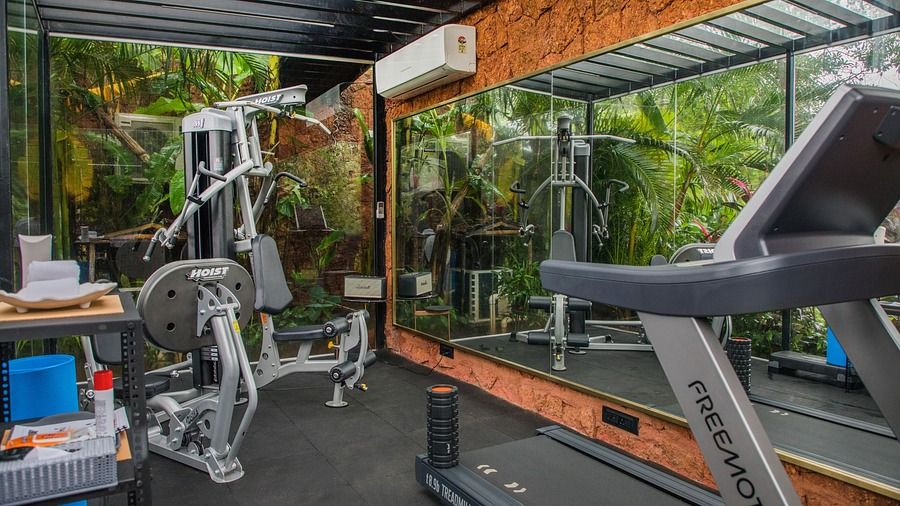Gym at the Villa in Palms by V Escapes