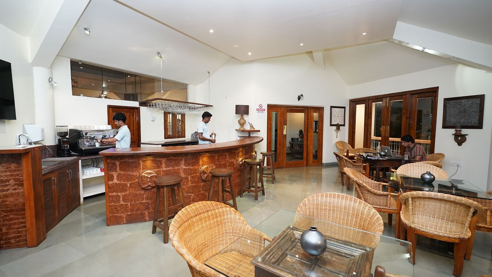 An image of a restuarant at Argo By Trance, Goa