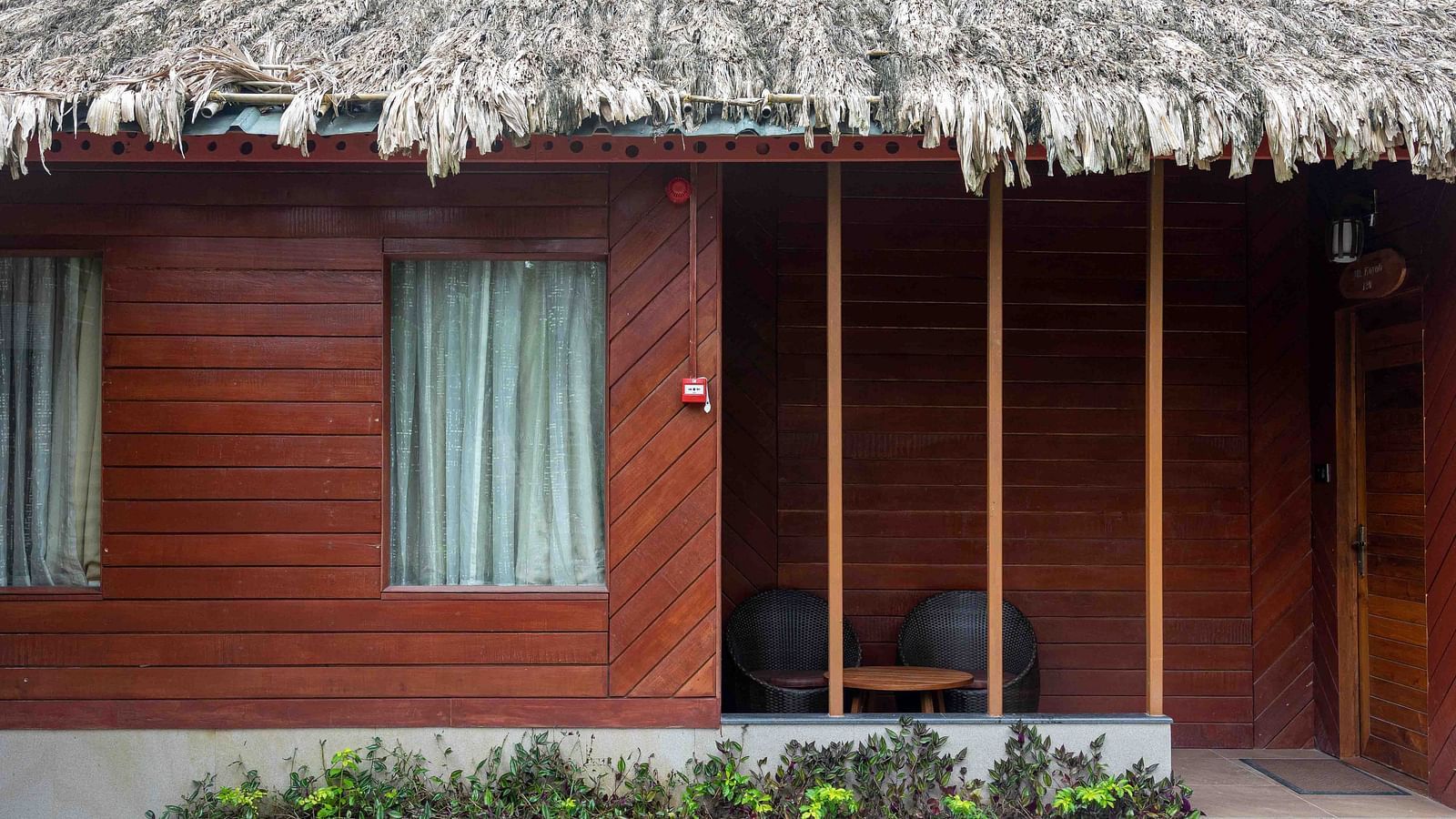 Image of Image of the facade of Coral Azure at Coral Reef Resort and Spa in Havelock featuring the shack and its doorway and windows