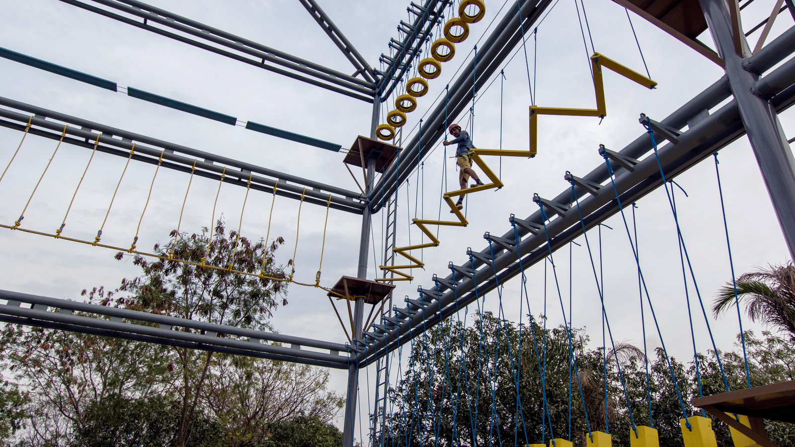 Rope Course | Rope Climbing in Hyderabad