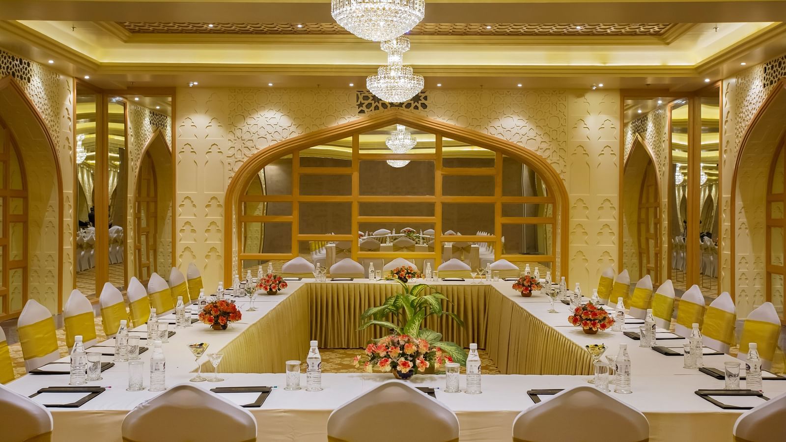 Seating arrangement at the Shehnaz Hall - 2