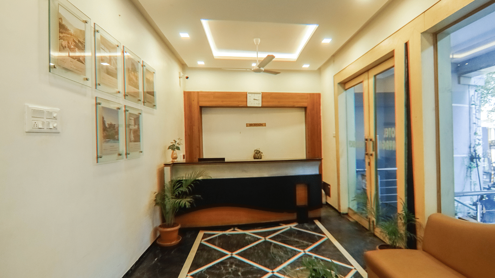 RECEPTION FRONT VIEW