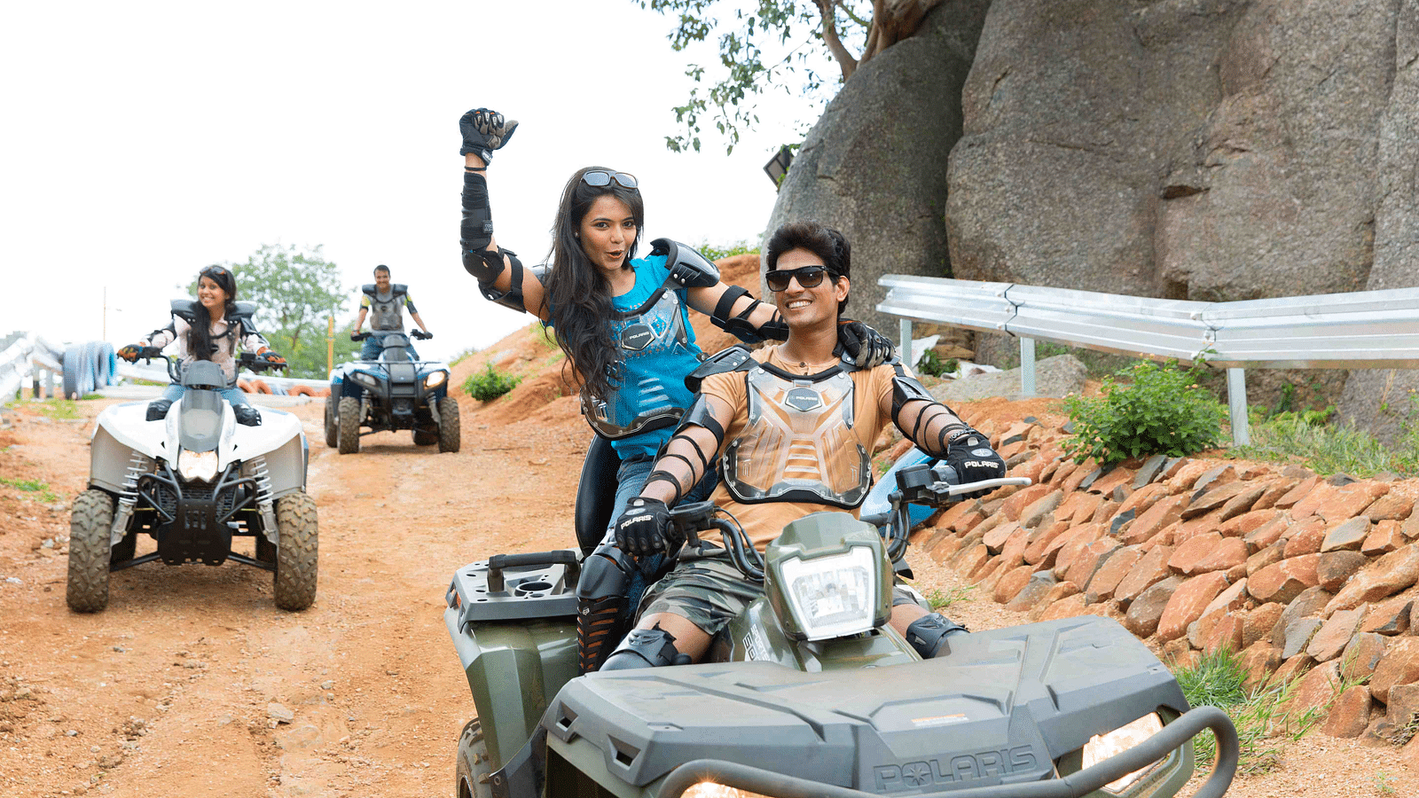 Sahas-Ramoji Adventure Park in Hyderabad offers ATV rides