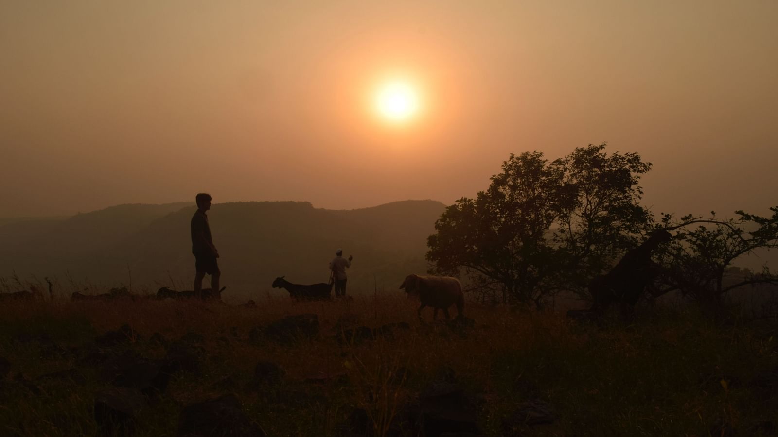 sunset view from Khandala Ghat View Point