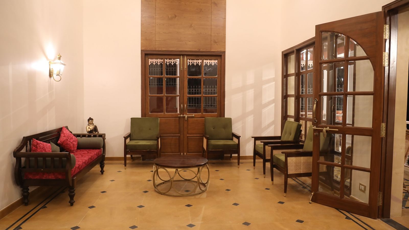 chairs in the Lobby at Summer House, Nandi Hills