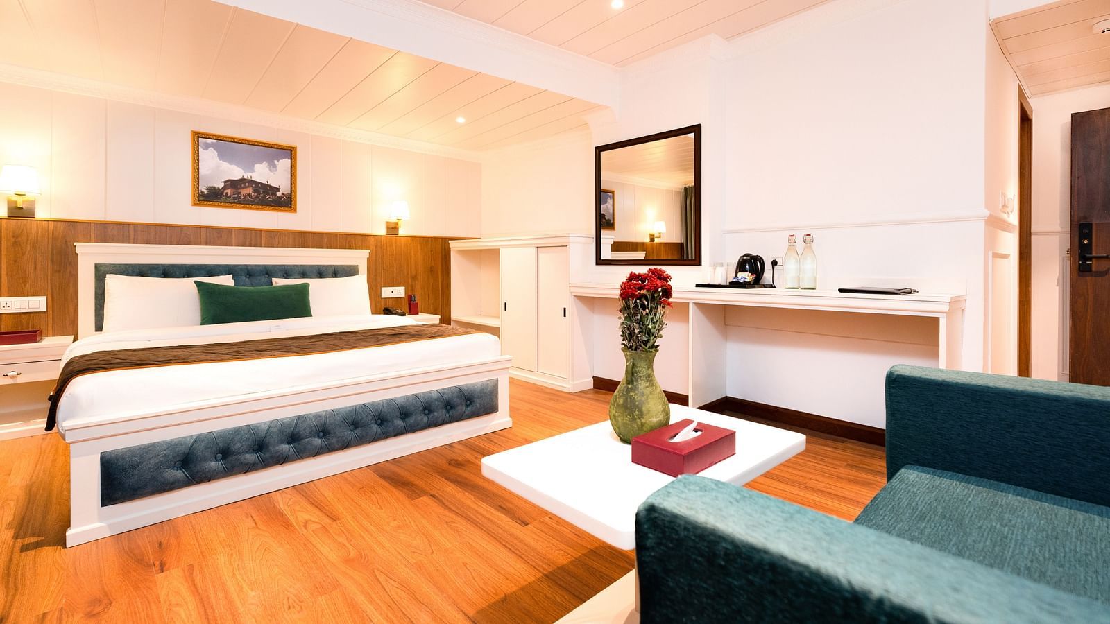 premium view room with sofa cum bed