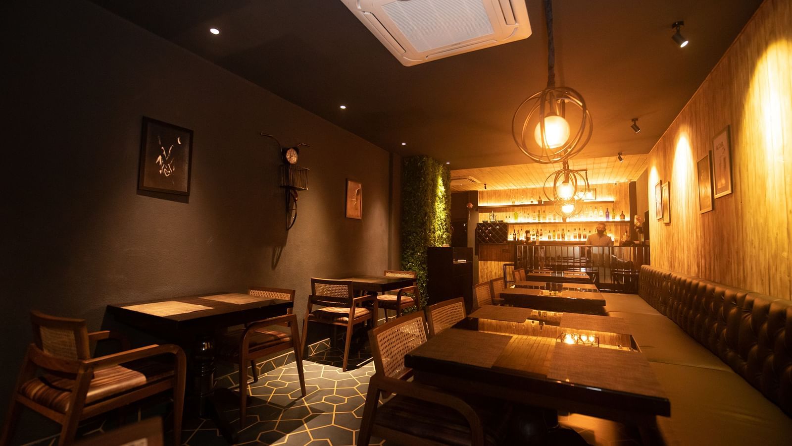 Seating arrangements inside recoil - The Cindrella Hotel, Siliguri