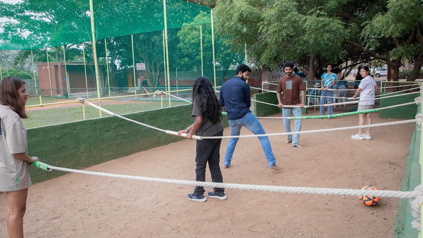 HUMAN FOOS BALL ..