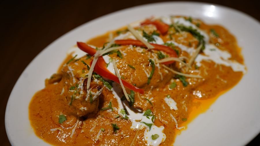 An image of a curry served in a platter - Argo By Trance, Goa