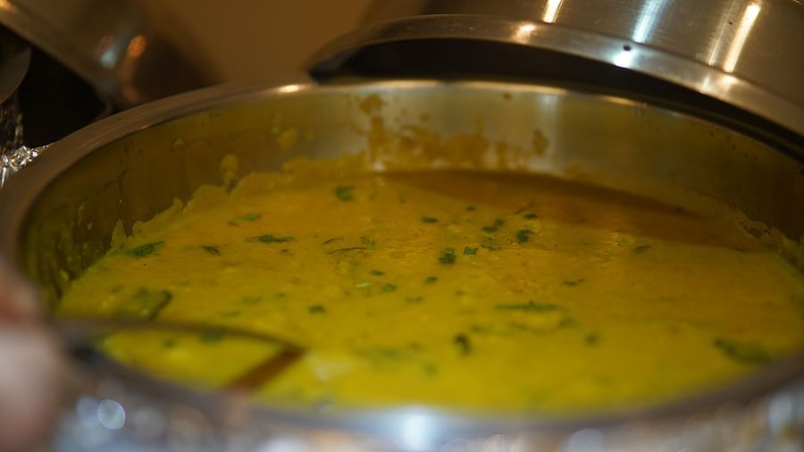An image of dal curry at  City Centre Residency, Bangalore
