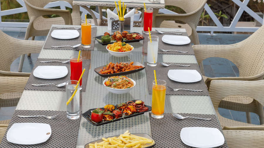 Roof top  dinning
