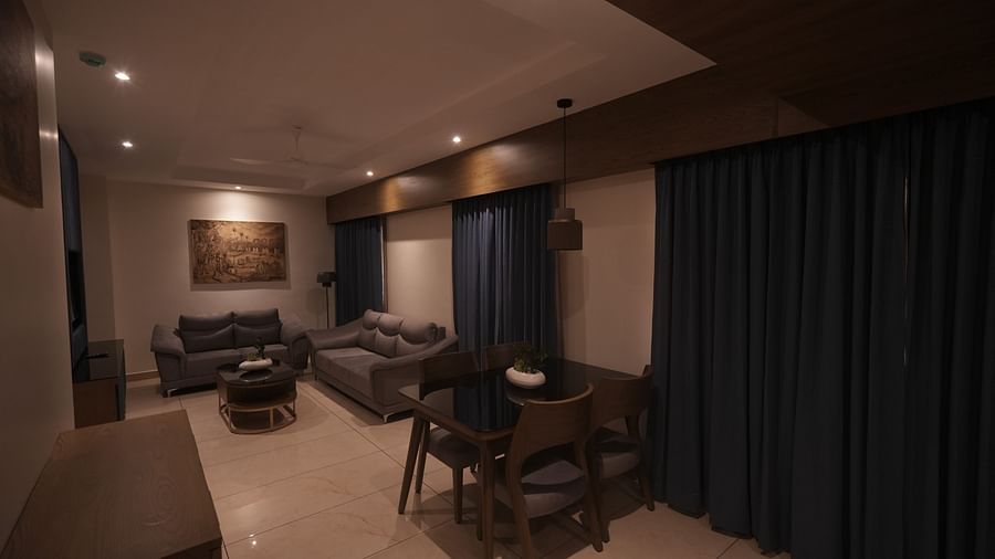 Presidental suite living hall(11)