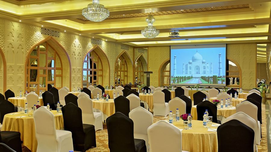 Seating arrangement at the Shehnaz Hall