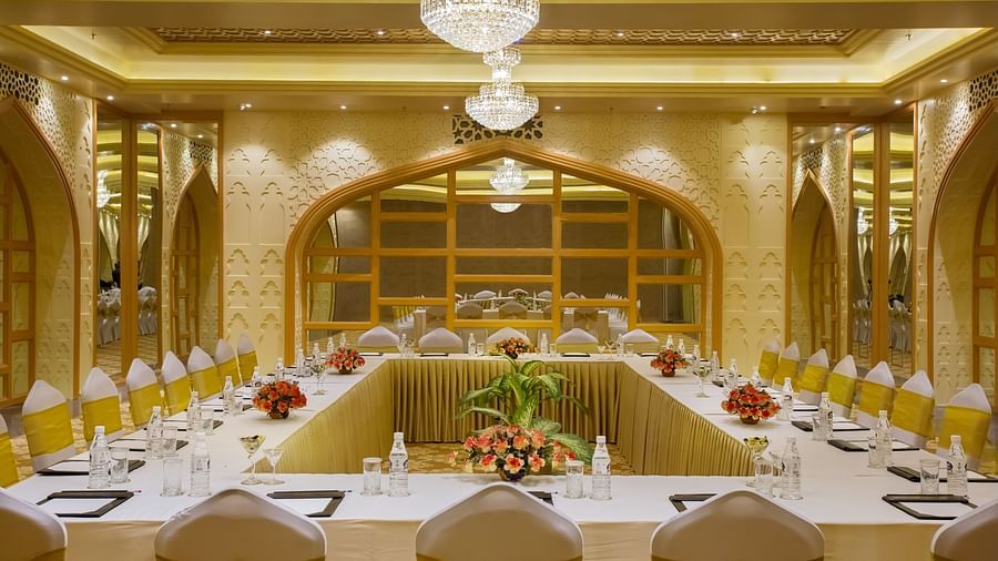 Seating arrangement at the Shehnaz Hall - 2