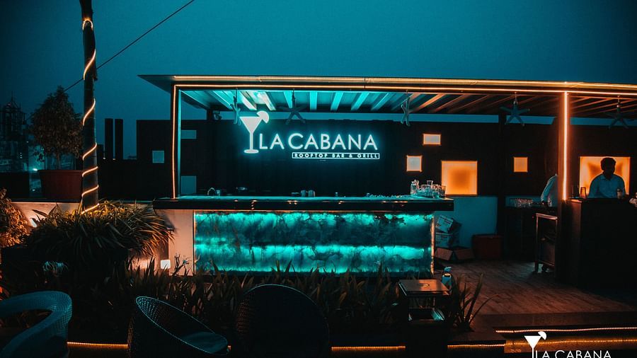 front view of the facade of a restaurant La Cabana - Hotel Park Elanza, Chennai