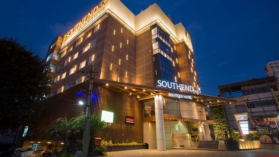 Front view facade at Hotel Southend By TGI - Bommasandra Bangalore3