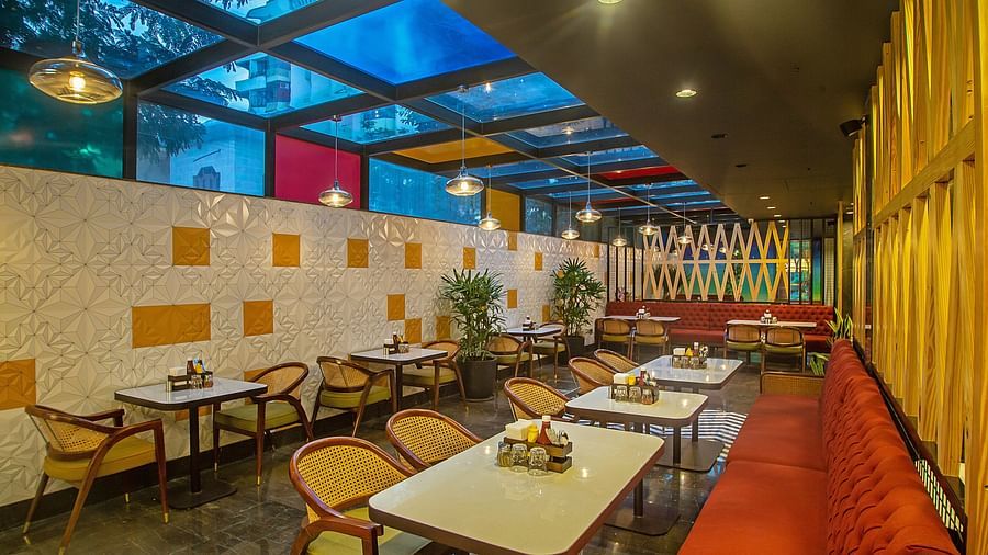 restaurant at Inde Signature, Jaipur