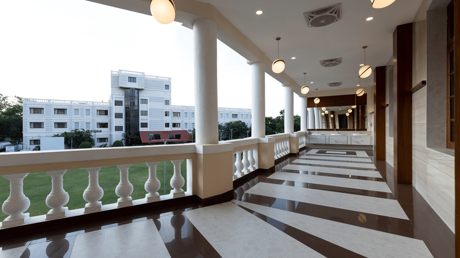 exterior of a banquet hall during daytime