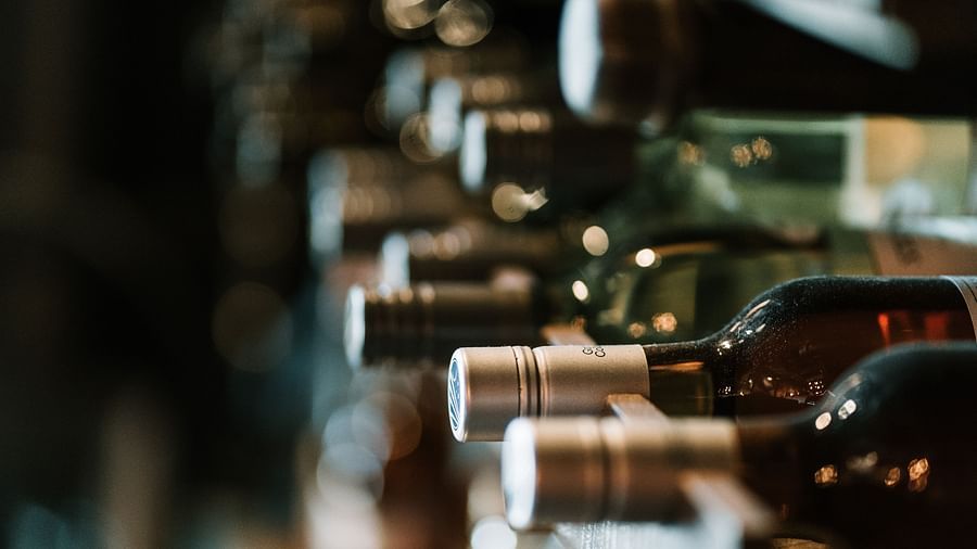 Several liquor products of different a variants | Kavya Resort and Spa, Nagarkot