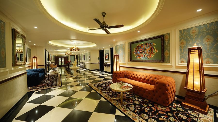 the seating space outside the spa - Mayfair Tea Resort, Siliguri 1