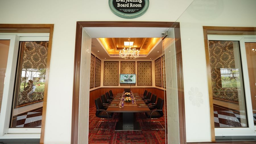the entrance of a banquet hall - Mayfair Tea Resort, Siliguri