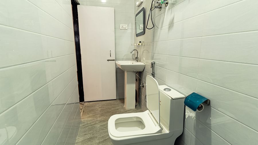 vanity area of comfort room at Mystique Valley Resort  