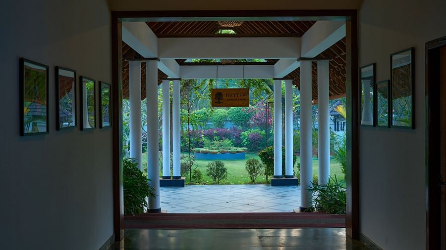 an image of an overview of the Lobby - Rhythm Kumarakom