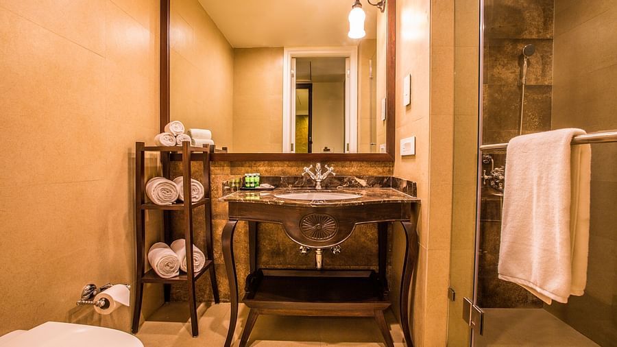 an image of the toiletries inside the bathroom - Rhythm Lonavala